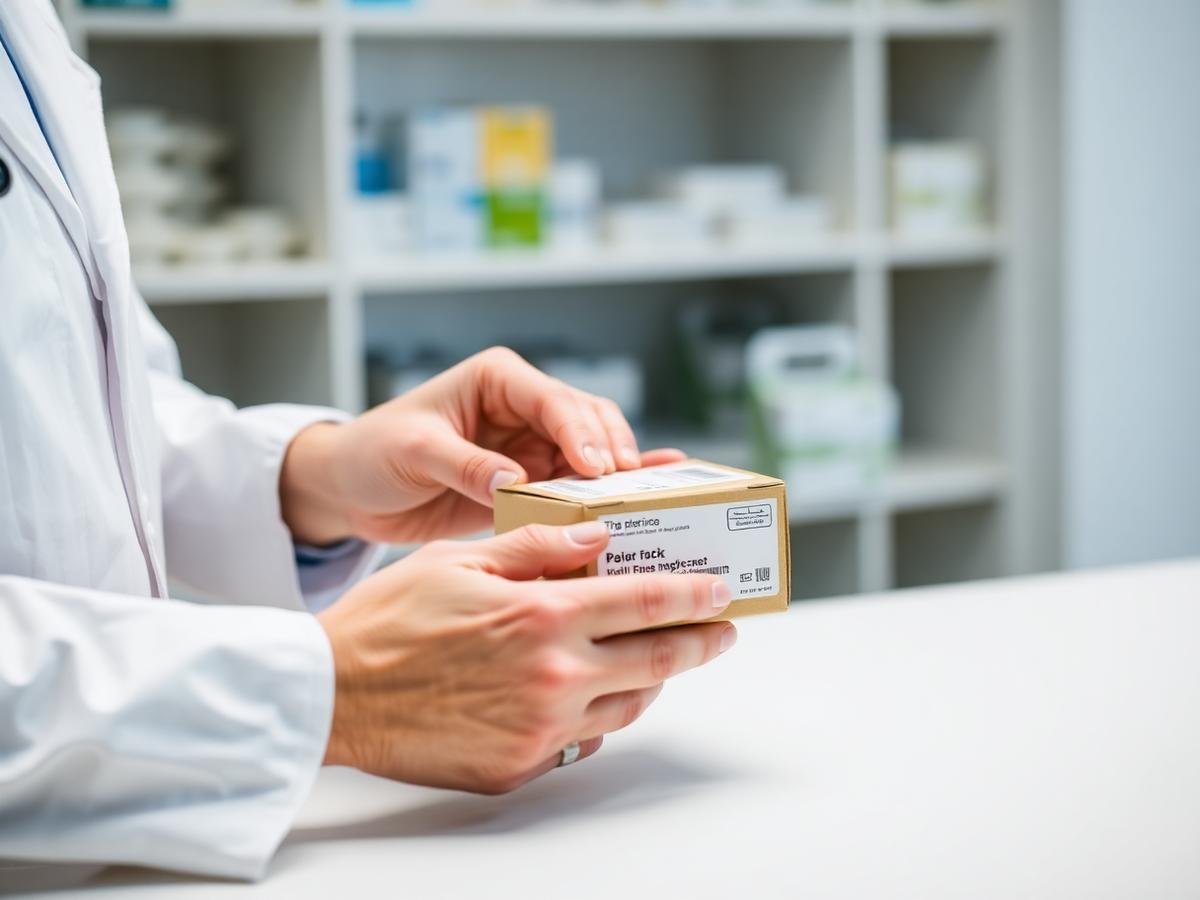 Checking a zopiclone order before dispatch
